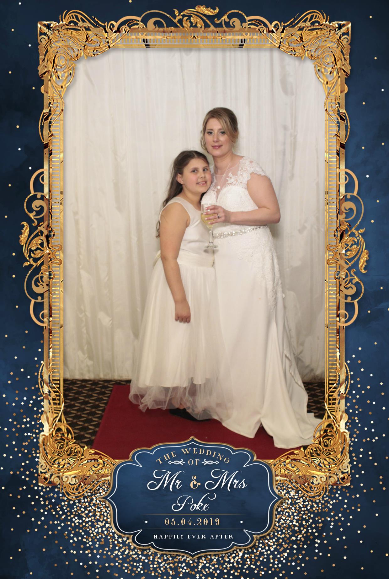 Mr & Mrs Poke | View more photos from the event at gallery.myphotoboothexperience.co.uk/u/MyPhotoBoothExperienceLtd/Mr-Mrs-Poke